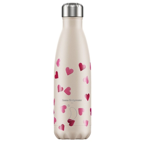 Chilly`s Emma Bridgewater HEARTS Μπουκάλι Θερμός Ανοξείδωτο BPA Free 500ml